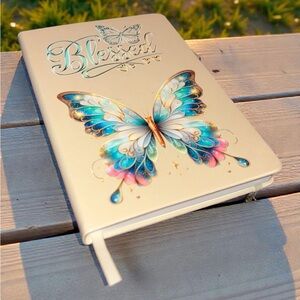 Tan Blessed Notebook